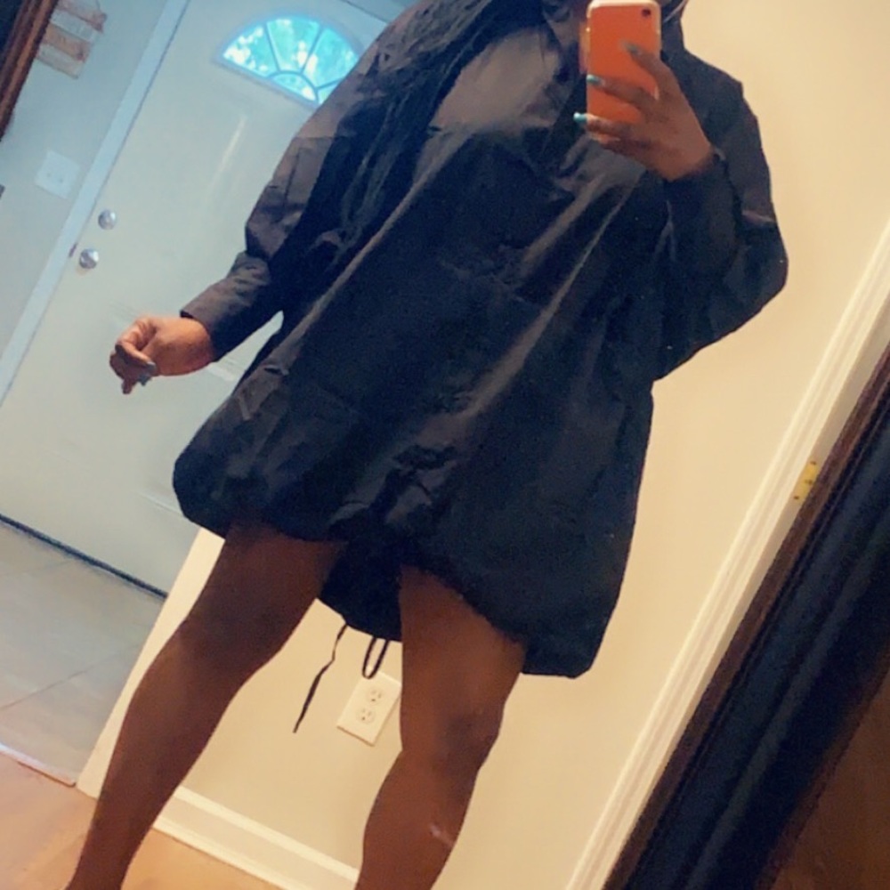 Black Drawstring dress